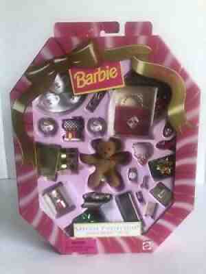 BARBIE DOLL SPECIAL COLLECTION HOLIDAY PRESENTS GIFT SET 1998 MATTEL 20203 NRFB