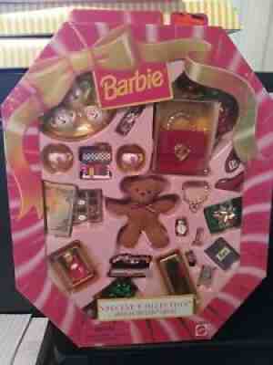 NRFB BARBIE SPECIAL COLLECTION HOLIDAY PRESENTS GIFT SET #20203 #1998-20+ ITEMS