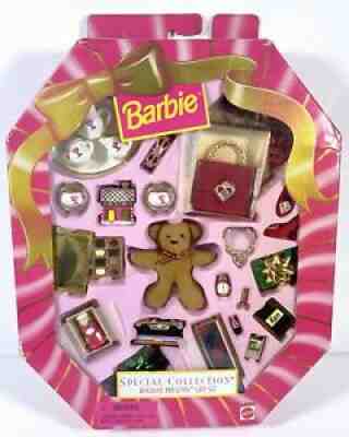 ~ZZ~ NIB BARBIE DOLL 1998 SPECIAL COLLECTION HOLIDAY PRESENTS GIFT SET 20203