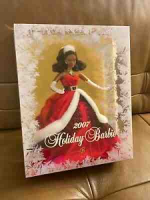 Barbie African American Holiday Doll 2007 Collector BLACK AA NEW NRFB NIB RARE