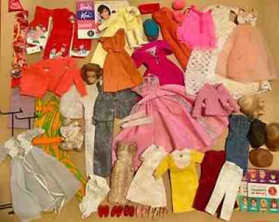 Vintage Mod tnt Barbie Japanese Exclusive & Scarlet lot