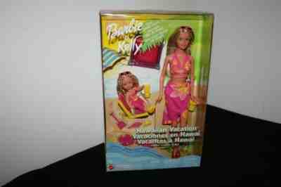 Barbie & Kelly Hawaiian Vacation Gift Set Foreign 2003 HTF B2712 NRFB