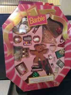 NRFB BARBIE SPECIAL COLLECTION HOLIDAY PRESENTS GIFT SET #20203 #1998-I/C ITEMS