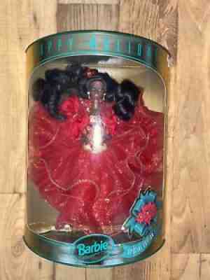 Mattel Barbie 1993 Happy Holidays African American Barbie Doll: Special Edition