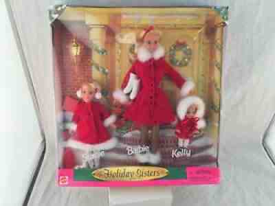 BARBIE HOLIDAY SISTERS Gift Set STACIE BARBIE KELLY DOLLS (1999)