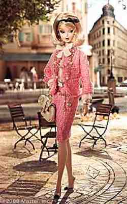 Preferably Pink 2007 Barbie M4969 Silkstone Fashion Model Collection Gold Label
