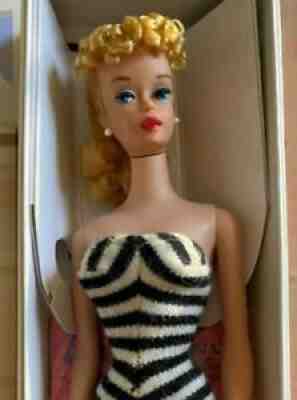 Vintage #4 Blonde Ponytail Barbie Doll! INCREDIBLE 1 OWNER DOLL!!