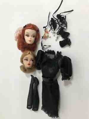 2 Heads: Silkstone Fiorella Barbie Model Japan Convention & Blond Dulcissima