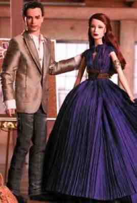 2006 NRFB Very Rare Barbie & Ken Zac Posen Dolls Platinum Label Giftset J9182
