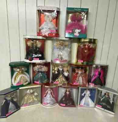 Holiday Barbie Collection Lot