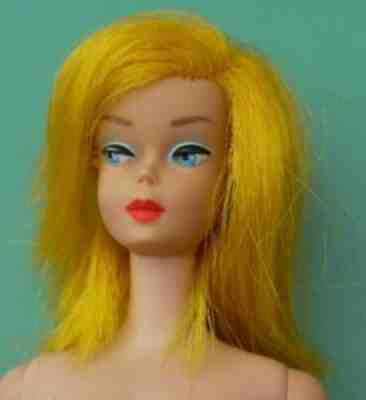 Vintage COLOR MAGIC BARBIE - bright yellow hair - VGUC