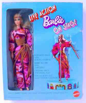 1970 MATTEL BLONDE LIVE ACTION ON STAGE BARBIE DOLL NO. 1152 MINT SEALED! BOXED!