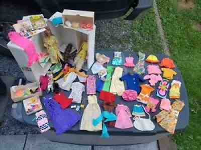 1968 Mattel The World Of Barbie Doll Trunk 1966 Dolls & Accessories Lot LoOk!!