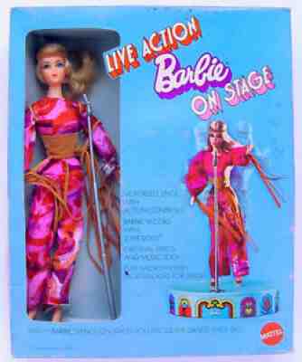 1970 MATTEL BLONDE LIVE ACTION ON STAGE BARBIE DOLL NO. 1152 MINT SEALED! BOXED!