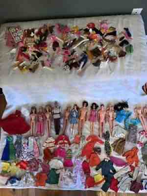 Vintage Barbie Kelley Ken Doll lot mattel