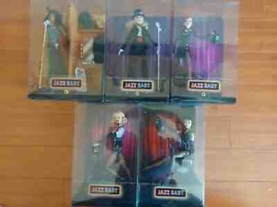 LOT OF (5) NRFB Gold Label Barbie â??Jazz Baby: Jazz Diva, cabaret 2008 Doll NIB