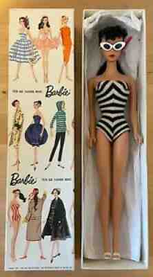 1960 #3 Barbie with rare blue eyeliner, in excellent condition