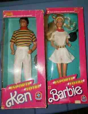 Estrela Barbie ken Brazil Total sporte set NRFB superstar foreign rare