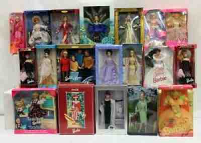 Barbie Lot of 19: Cola, Peacock, Birds, Vikings, Cleopatra, Splendor & More NR