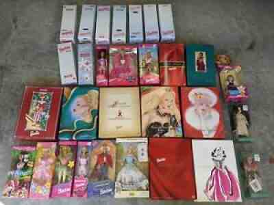 Lot of 31 Barbies in Original Boxes - Little Debbie, Special Collector Editions,