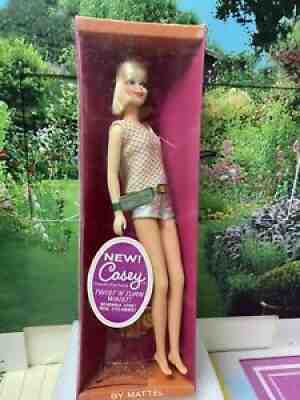 Vintage Barbie Twist n' Turn CASEY Doll #1180 PLATINUM BLONDE 1967 NRFB MIB MIP