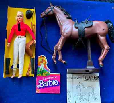 Vintage 1970 Barbie EQUESTRIENNE DOLL EUROPEAN MARKET TNT FACE MOLD Mint!