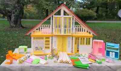 1978 Barbie Dream House Complete With Furniture And Extras MCM