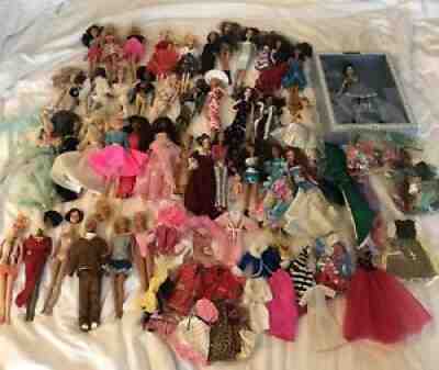 HUGE Barbie Lot~40 Barbies, Clothes And Accessories Vintage  Contemporary & OOAK