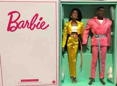 2021 Mattel Barbie and Ken Power Pair AA Version Platinum Label LE of 2500 NRFB