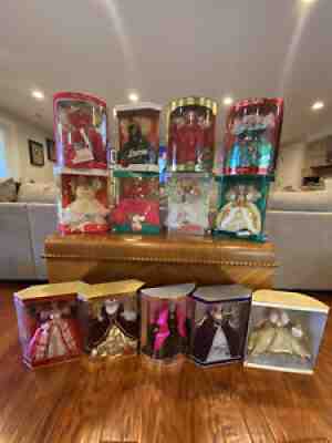 holiday barbie collection
