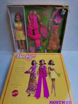 Becky Most Mod Party, NRFB, Gift Set 2008 Barbie 50th Anniversary  Collection New