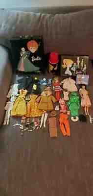Vintage Barbie & Skipper Doll, Clothes, Accessories, Case, Lunchbox, Wallet 1963
