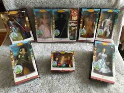 Complete 12 character set Barbie Wizard of Oz 2007 Pink Collectors EditionÂ 