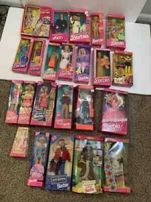 vintage BARBIE 1980s 1990s lot, NEW, never opened, sealed NRFB
