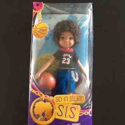 Julian NEW So In Style SIS AA African American Black Barbie Tommy 6" Doll RARE
