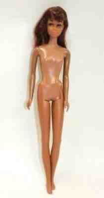 VTG 1966-7 Twist 'n Turn Black Francie Doll Barbie Cousin Eyelashes Nude Japan