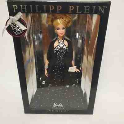2009 Philipp Plein Barbie Doll, Platinum Label NRFB. Swarovski Crystals ð??