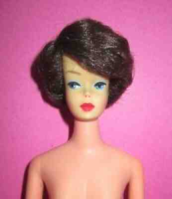 Japanese Exclusive Brunette Pink Skin Side-Part Bubble Cut Barbie SOLD AS-IS TLC