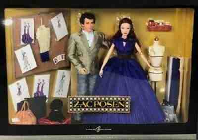 Zac Posen Barbie & Ken Doll Gift Set FACTORY TISSUED (NEW)