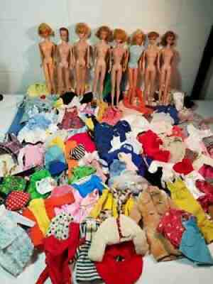 Vintage Barbie, Midge Francie Dolls, Clothing, Accessories Lot
