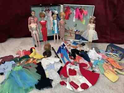 Vintage Barbie Francie Fashion Queen Ken Dolls, Clothing, Accessories ~ NICE LOT