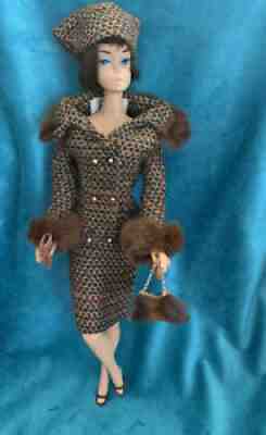Vintage Brunette American Girl Barbie In Saturday Matinee complete - Estate Find