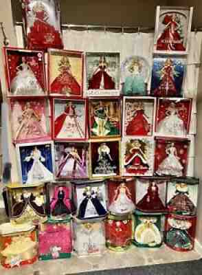 Holiday Barbie Collection lot of 28