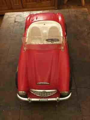 Rare Red Barbie Car 1962 Austin Healy Convertible HTF