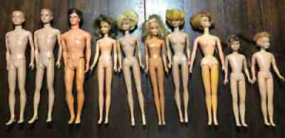 vinatge mattel barbie and ken lot Rare Vintage Clothes And Accessories Lot