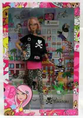 2011 Mattel Tokidoki Pink Hair Gold Label Barbie Doll T7939 NIB, No Reserve!