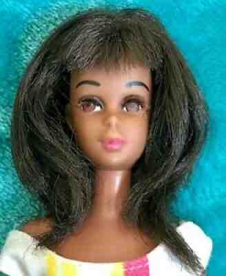 ORIGINAL 1960s VINTAGE Barbie STUNNING BLACK FRANCIE TNT DOLL ~ #1100