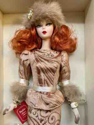 Rare Russian "Mila" Silkstone Barbie Doll Mattel 2010 Gold Label
