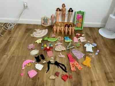 Barbie Vintage And Tutti Lot