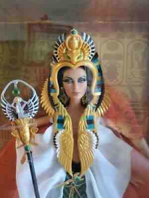 Gold Label Cleopatra Barbie Doll With Cobra Scarab Headdress & Scepter